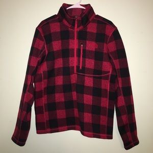 North face quarter zip